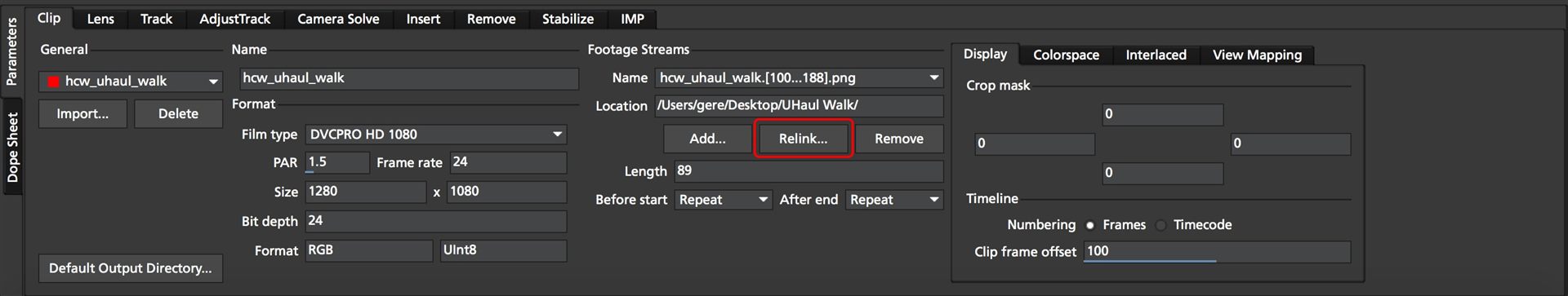mocha, frame range, timeline, range, frame, bezier, roto, mask, extend, keyframe, keyframes